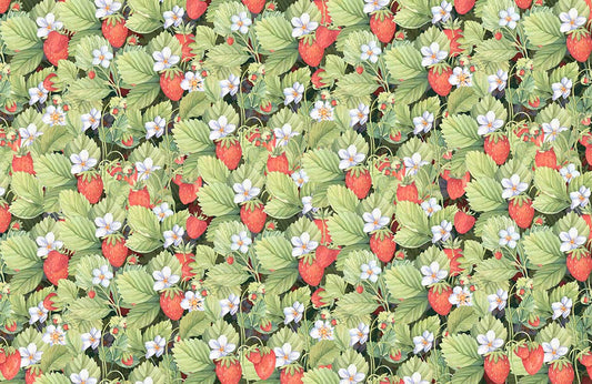Strawberry Fields Wallpaper Mural