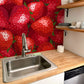 wallpaper with a nice strawberry design