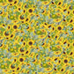 unique sunflower filed wallpaper mural design