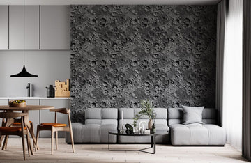 Launisches Meteoritenkrater-Mural-Wallpaper