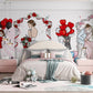 Sweet Wedding Painting Wallpaper Mural Bedroom