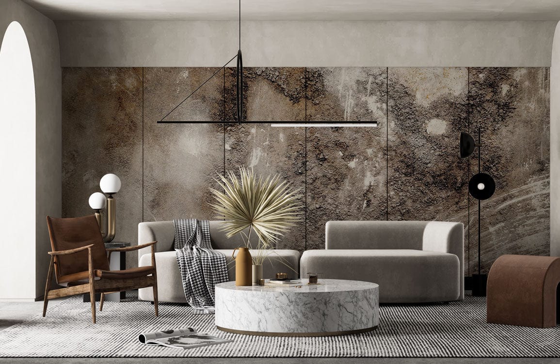 texture mottled wall mural living room decor