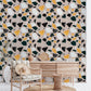 Wallpaper mural with a terrazzo and marble texture, perfect for decorating the living room.