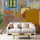 The Bedroom Wallpaper Mural for living room decor