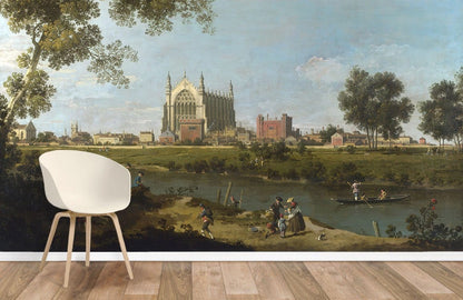 Wallpaper mural depicting the Chapel at Eton College.
