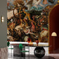 The Fall of the Rebel Angels Wallpaper Mural for dining room decor