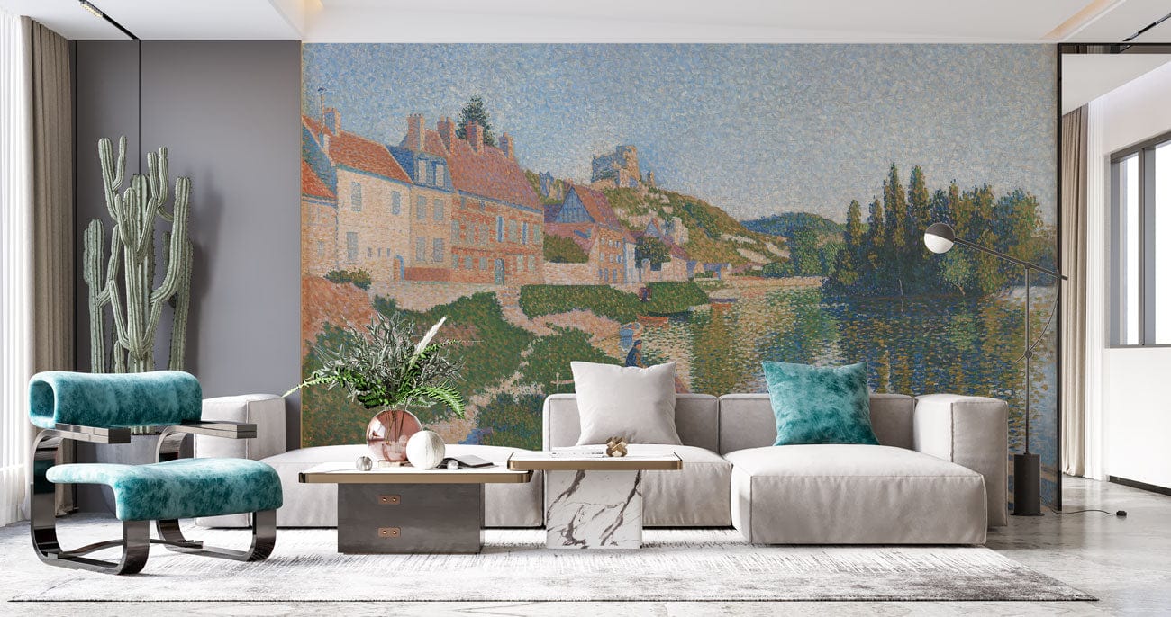 The Riverbank Wallpaper Mural for living room