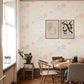 Flower Petal Modern Ombre Wallpaper Design