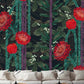 Thorny Flowers Wallpaper Mural