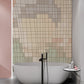 Van Gogh Bathroom Wall Mural Decor Featuring a Soft-Color Illustration of the Artist