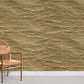 Mural room wallpaper patterned with tiny gold cracks.