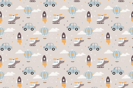 custom sky traffic wallpaper mural for room decor