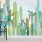 Cactus Art Wallpaper Mural