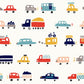 Trucks Pattern Cartoon Pattern Wallpaper Art Design