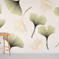 Fresh Ginkgo Leaf Mural Wallpaper Room
