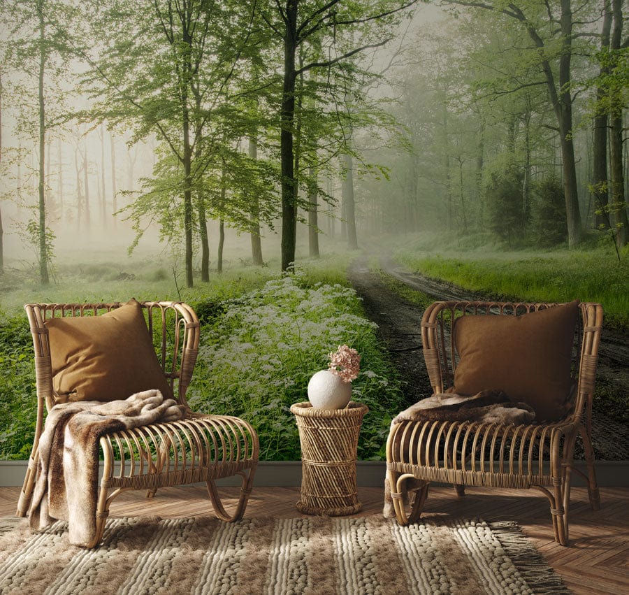 Decorating for forest trails Idea for living room art d��cor