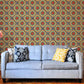 brown vectors pmural wallpaper in the form of a brown vectors patternattern mural wallpaper for living room decor