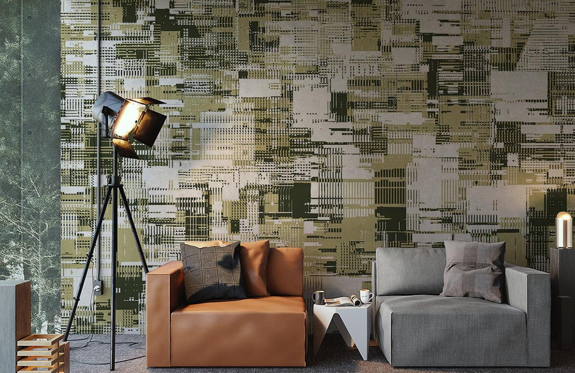 Mosaic Texture wallpaper mural for room
