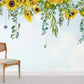 sunflowers and blue sky wallpaper for room