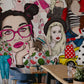 Urban Beauty Art Mural Restaurant