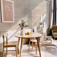 pastel abstract art decor lounge decoration idea