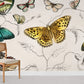 Bright Butterflies Wallpaper Mural Room
