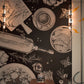 Dining Room Wallpaper Mural with Drinks and Vegetables