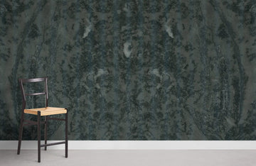 Elegant Dark Teal Marble Mural Wallpaper