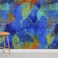 Vibrant Colour Pattern Abstract Wallpaper  Room