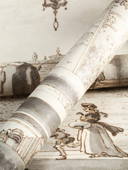 landmark wallpaper pattern type print