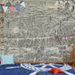 Vintage Map Exploration Wall Mural