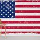 Vintage American Flag Wallpaper Mural Room