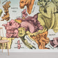 War Map of Europe Wall Mural For Room
