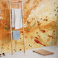 watercolor bang wallpaper mural bathroom decor