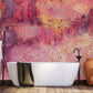 watercolor juice wall mural bathroom decor