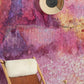 watercolor juice wallpaper mural hallway design