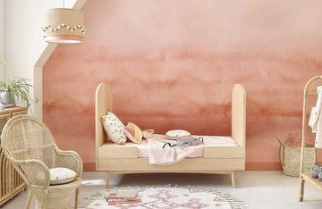 Abstract Watercolor Blush Mural Wallpaper