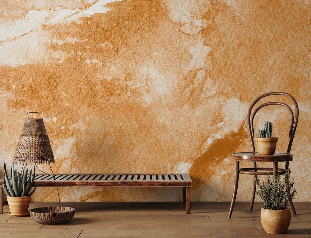 watercolor texture wallpaper mural hallway decoration