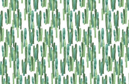 unique cactus pattern wallpaper home decor