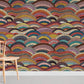 Colorful Abstract Geometric Wallpaper Mural