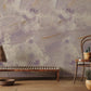 Decorate your hallway with this wave pattern oil painting wallpaper mural.
