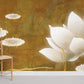 White Lotus Flower Home Interior Design