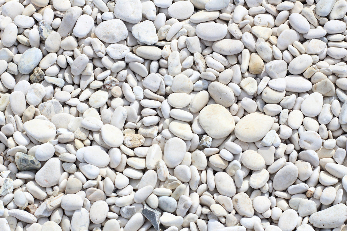 Neutral Pebble Texture Wallpaper Mural