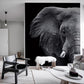 Wild Elephants wallpaper interior design art