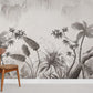 Room with a Mural of Wilderness Wallpaper