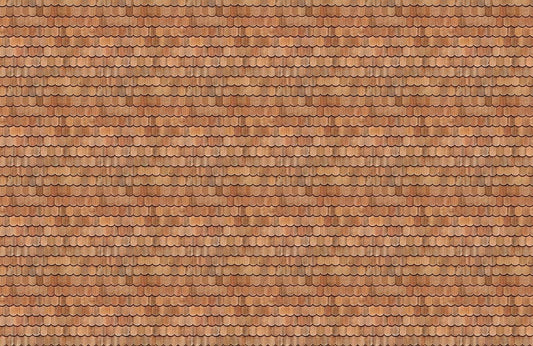 Warm Rustic Brick Pattern Mural Wallpaper