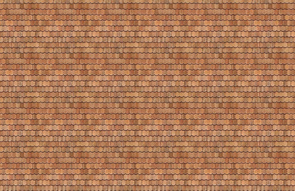 Warm Rustic Brick Pattern Mural Wallpaper