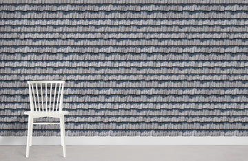 Modern Textured Geometric Gray Mural Wallpaper