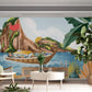 Summer Tropical Island Wallpaper Mural
