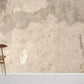 Wallpaper mural with cement gravel for use in home decor